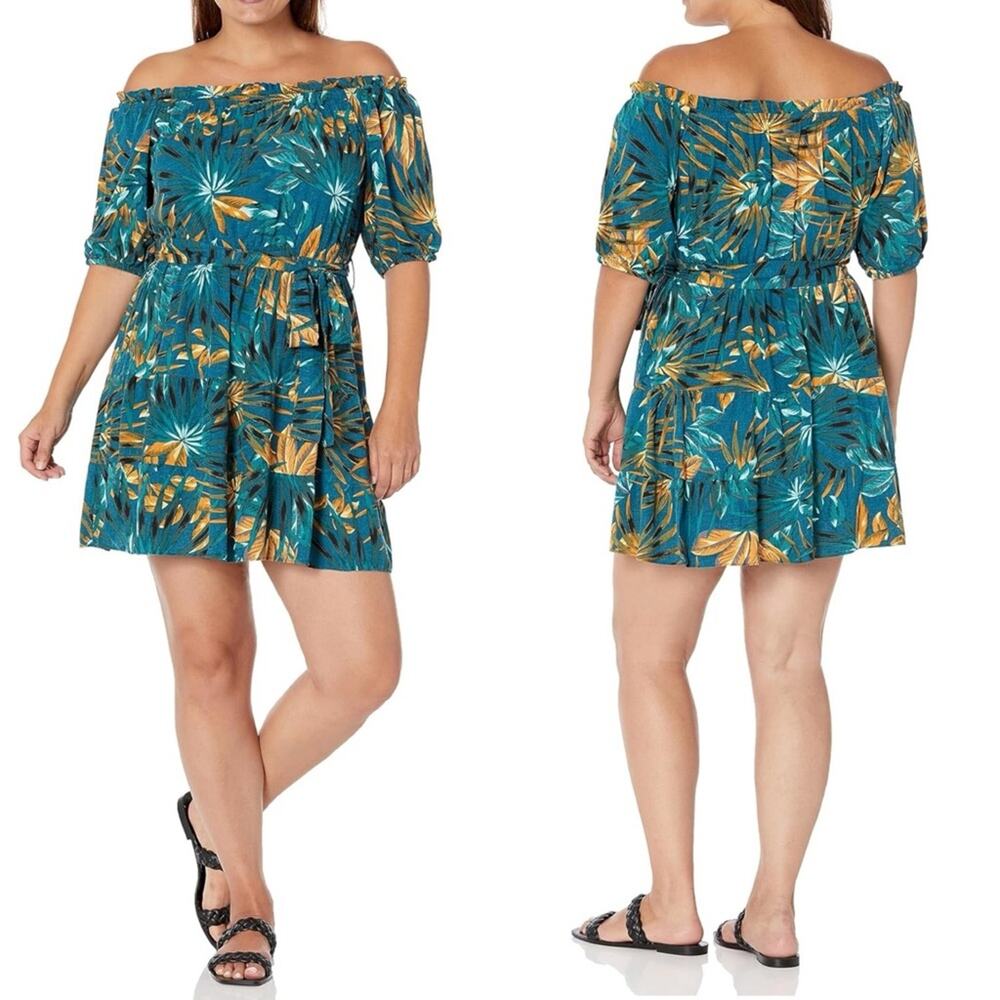 City Chic Off the Shoulder Dress